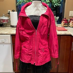 Pink WHBM lightweight jacket.